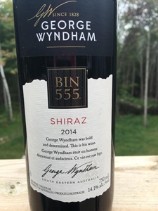 George Wyndham Bin 555 Shiraz 2014